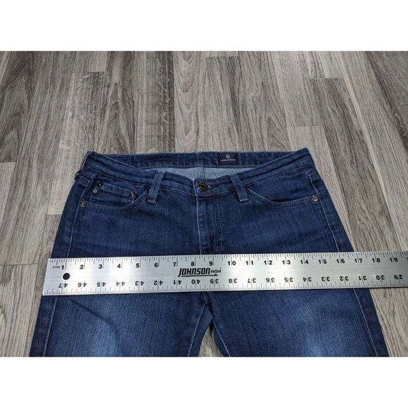 Adriano Goldschmied Womens Size 27 R Pockets Embroidered Skinny Denim Blue Jeans - Picture 9 of 12